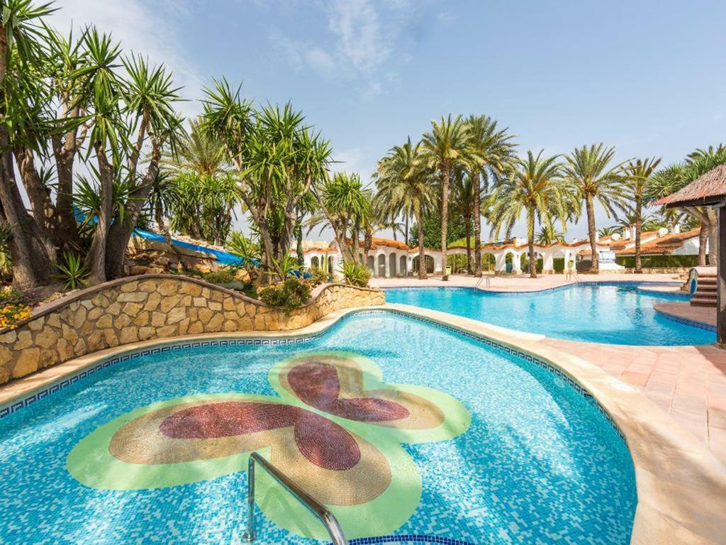 Apartamento Rey-Piscina Дения Екстериор снимка